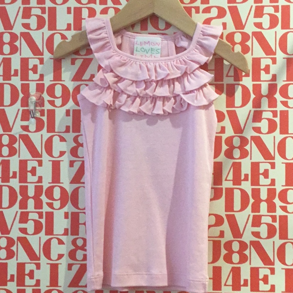 Lemon Loves Lime Chicory Tank, NEW WITH TAGS, Size 3T